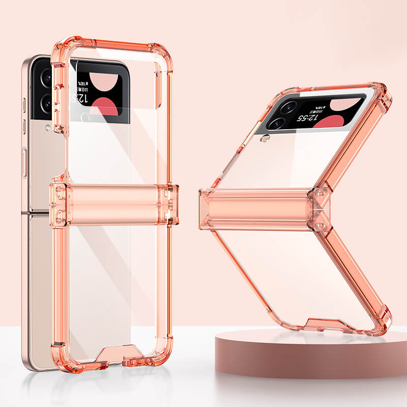 Airbag Ring Hinge Case For Samsung Galaxy Z Flip 4