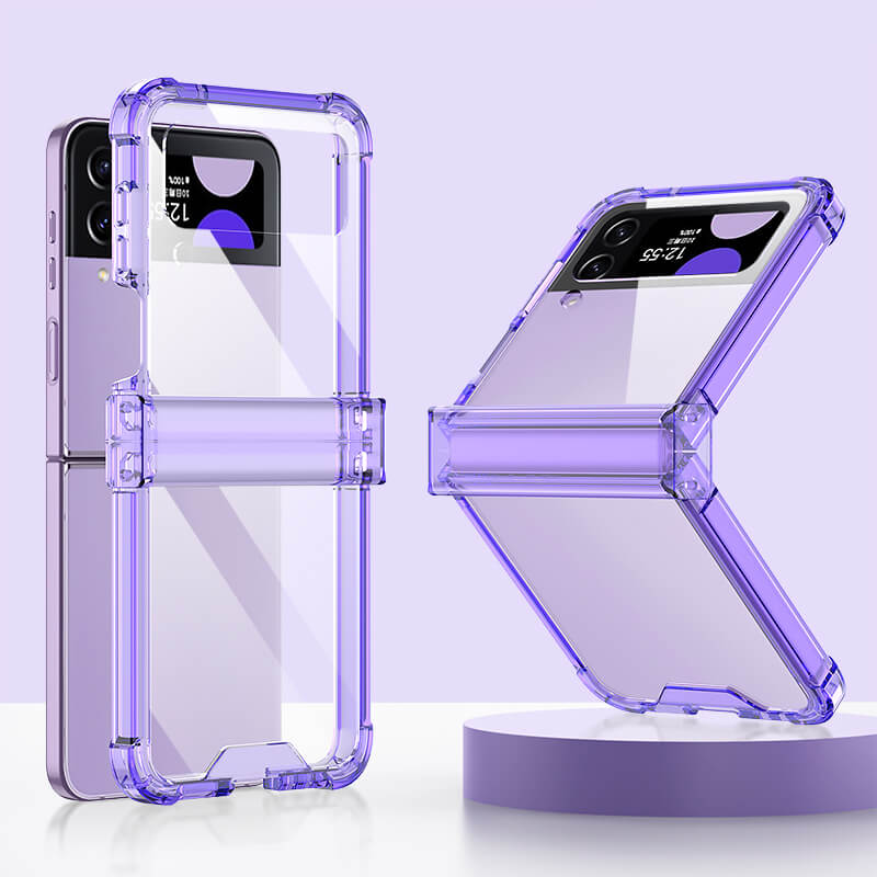 Airbag Ring Hinge Case For Samsung Galaxy Z Flip 4