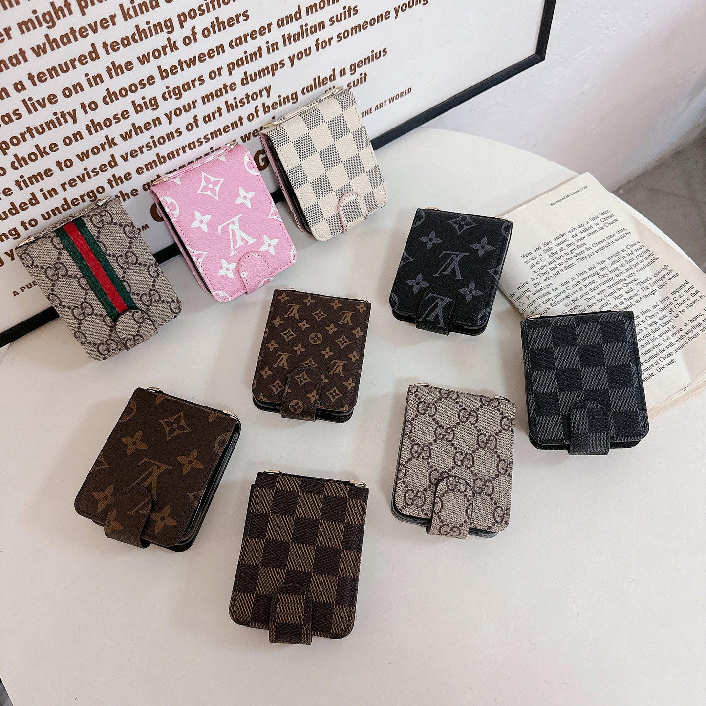 Luxury Pattern Case for Samsung Galaxy Z Flip – Slim Protective Cover