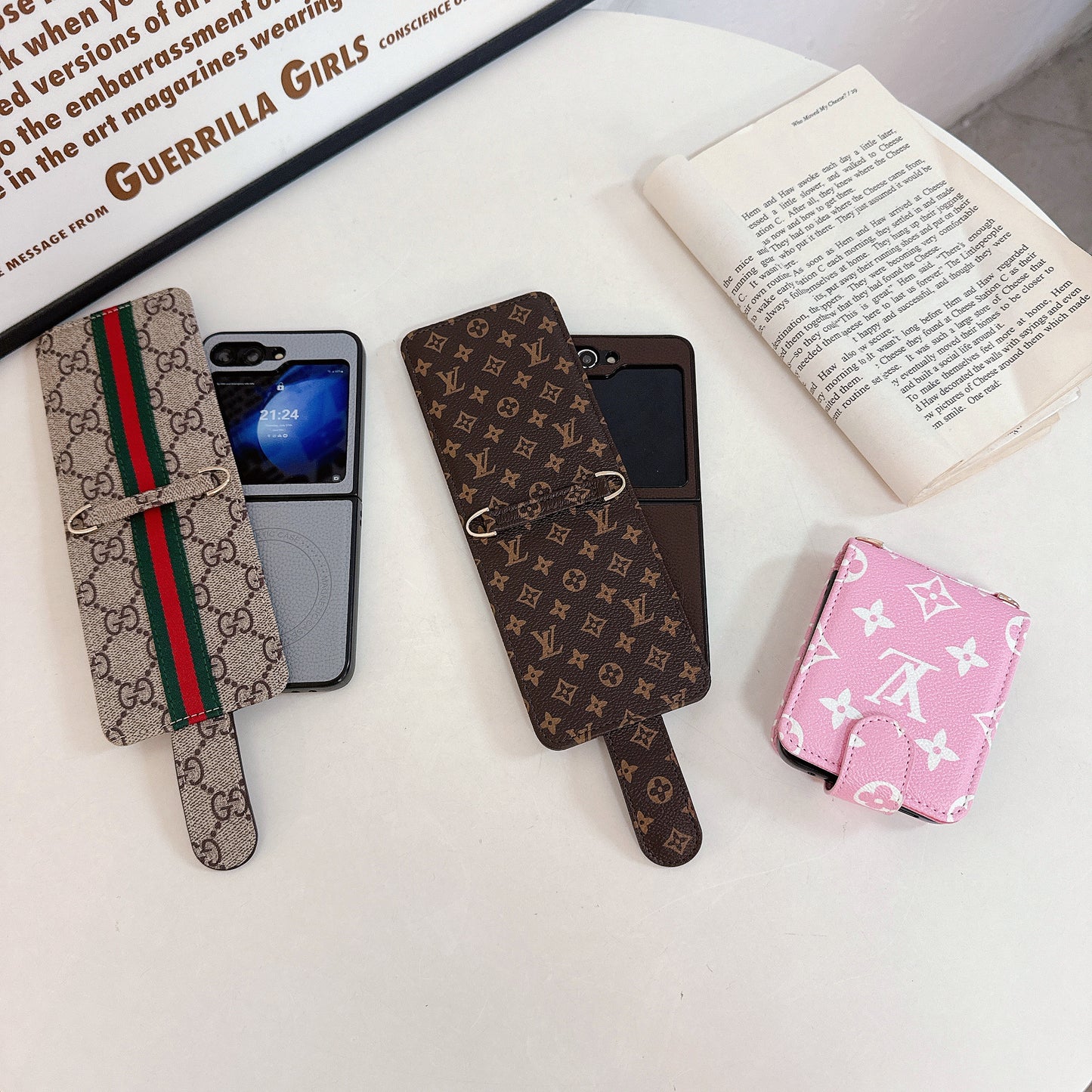Luxury Pattern Case for Samsung Galaxy Z Flip – Slim Protective Cover