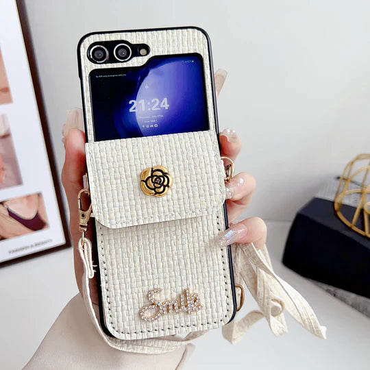 Chic Crossbody Phone Case with Wallet & Strap