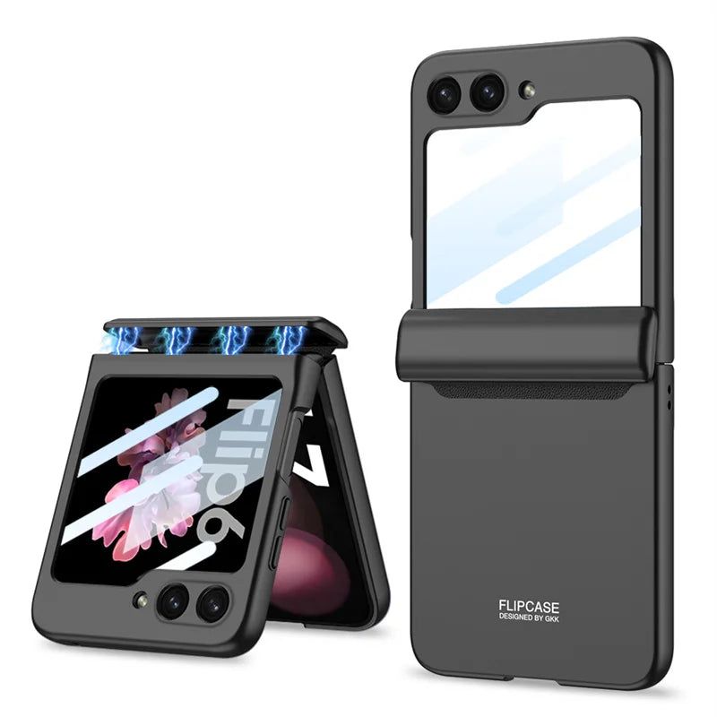 Magnetic Clear Hinge Case