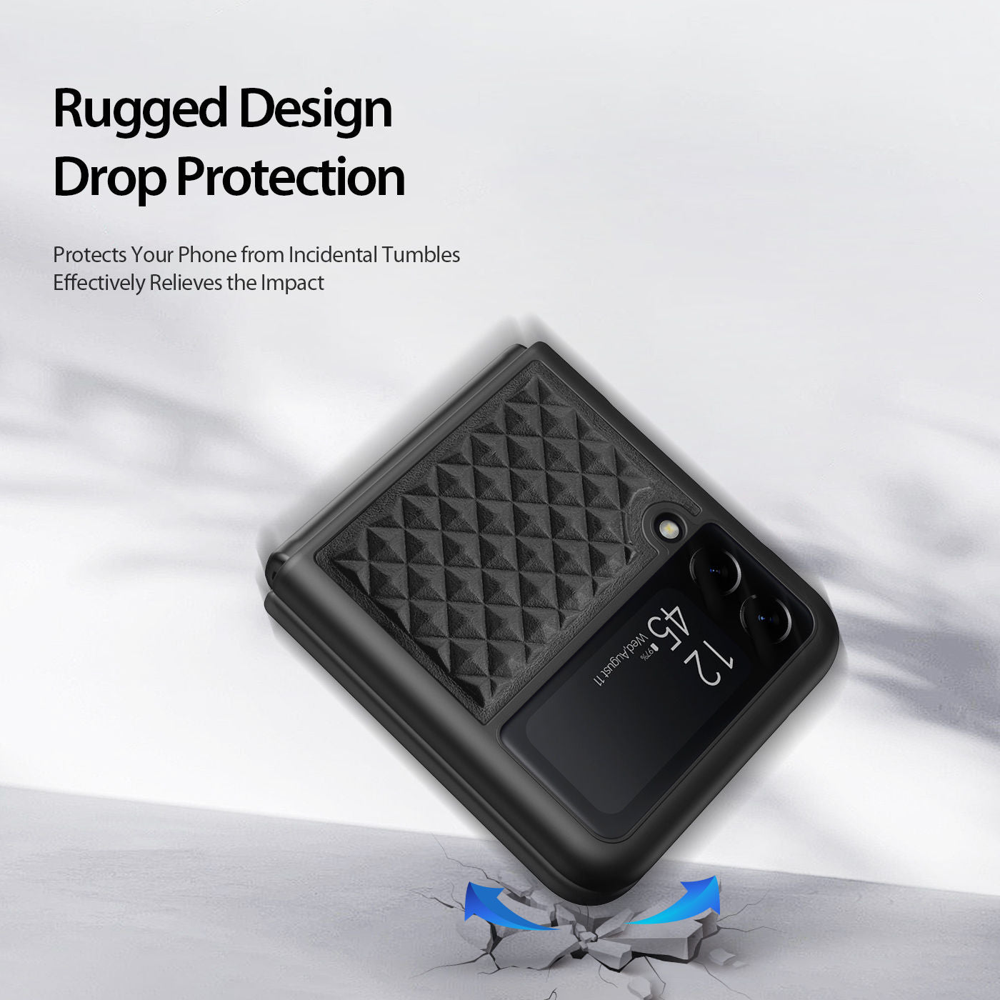 Premium Leather Case For Samsung Galaxy Z Flip Series