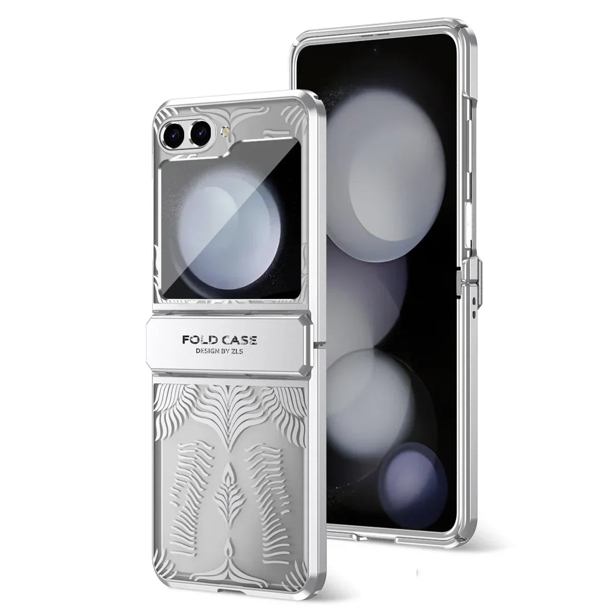 Ultra Thin Transparent Case With Hinge Protection For Galaxy Z Flip