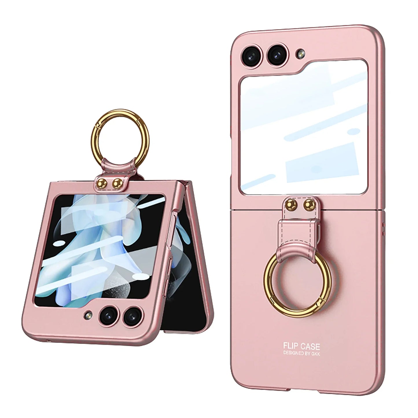Ultra Thin Case with Ring Holder for Samsung Galaxy Z Flip 7 & 6