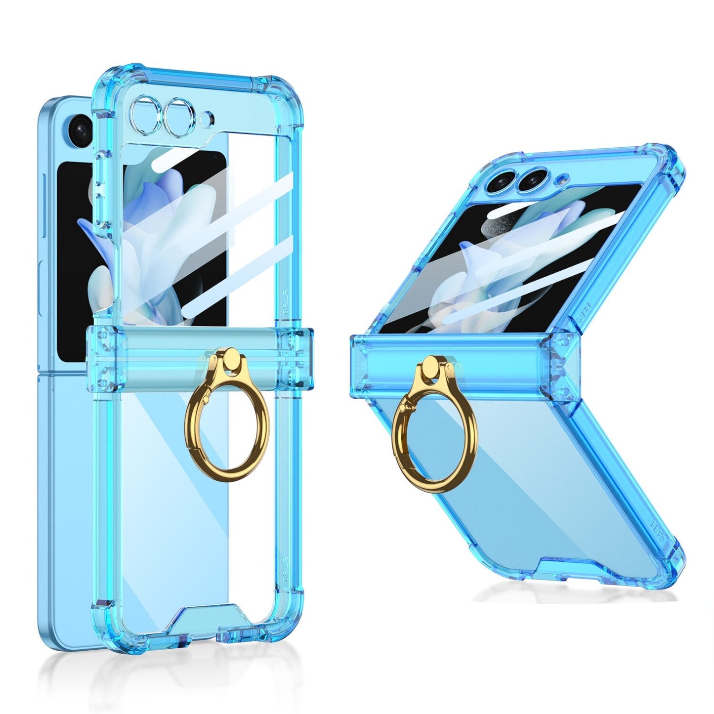 Luxury Hard Case With Ring for Samsung Galaxy Z Flip