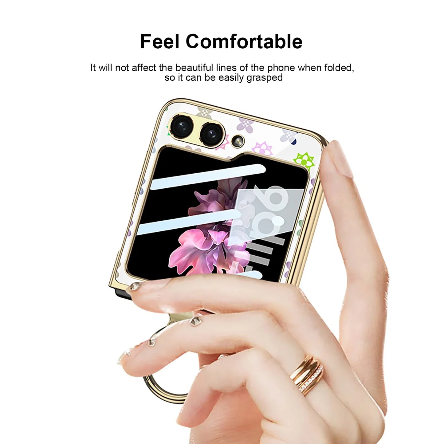 Luxury Color Case For Samsung Galaxy Z Flip