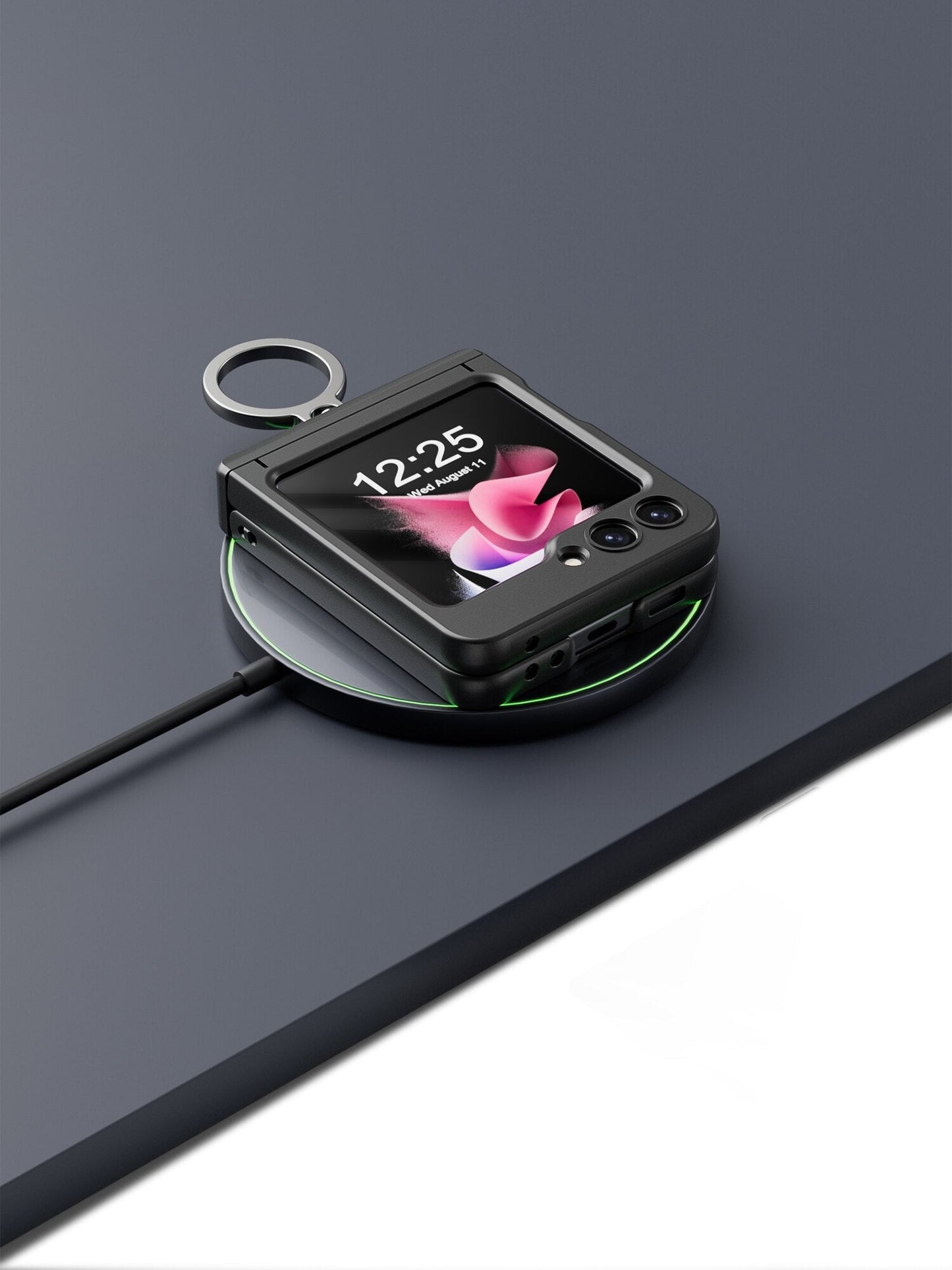 Shockproof Case with Ring Bracket for Samsung Galaxy Z Flip
