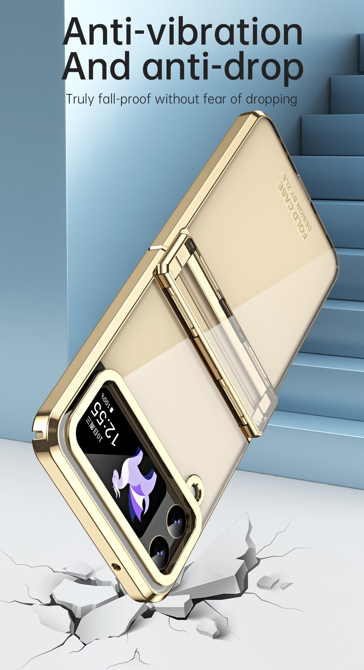 Phantom Folding Case For Samsung Galaxy Z Flip