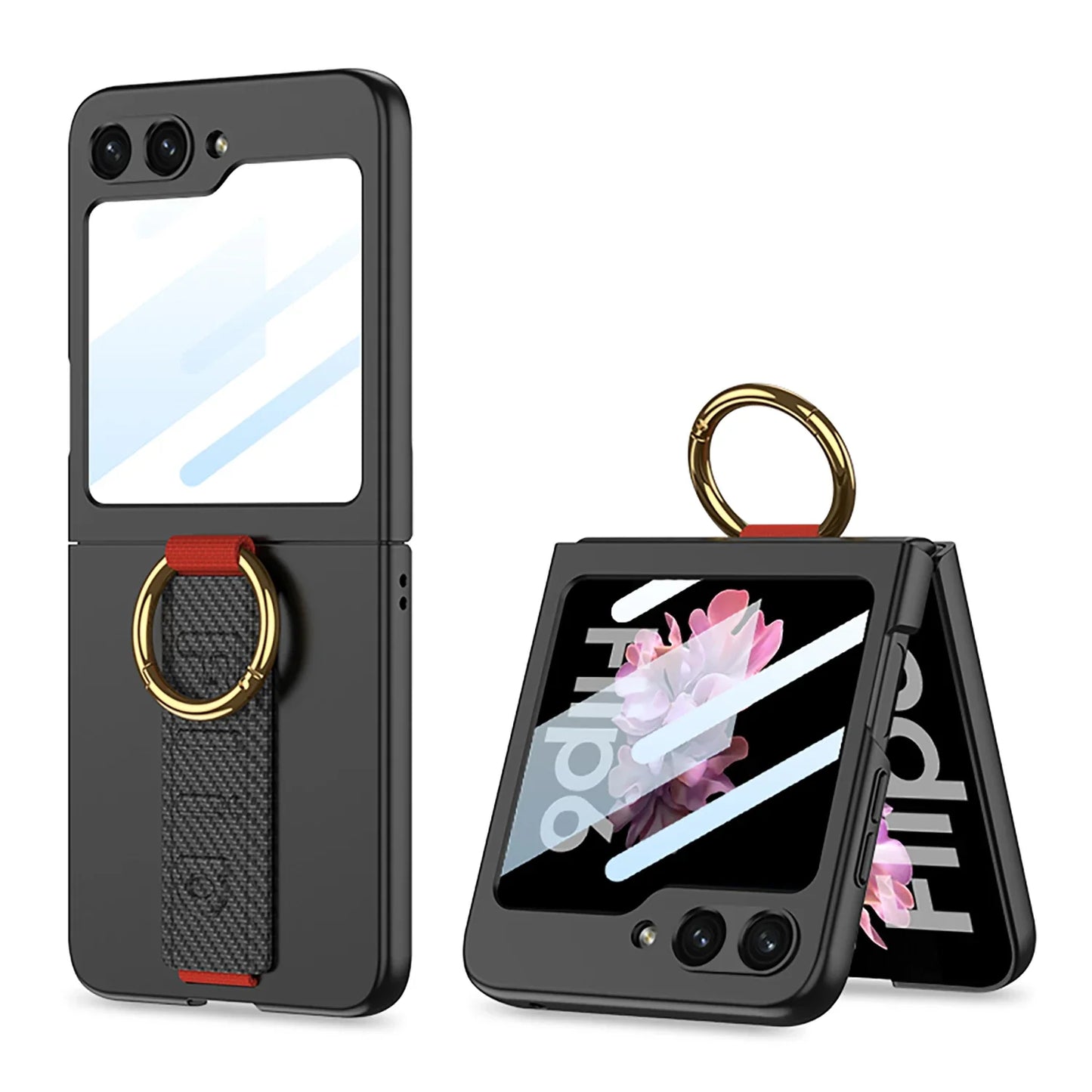 Ultra Thin Case with Strap for Samsung Galaxy Z Flip Series