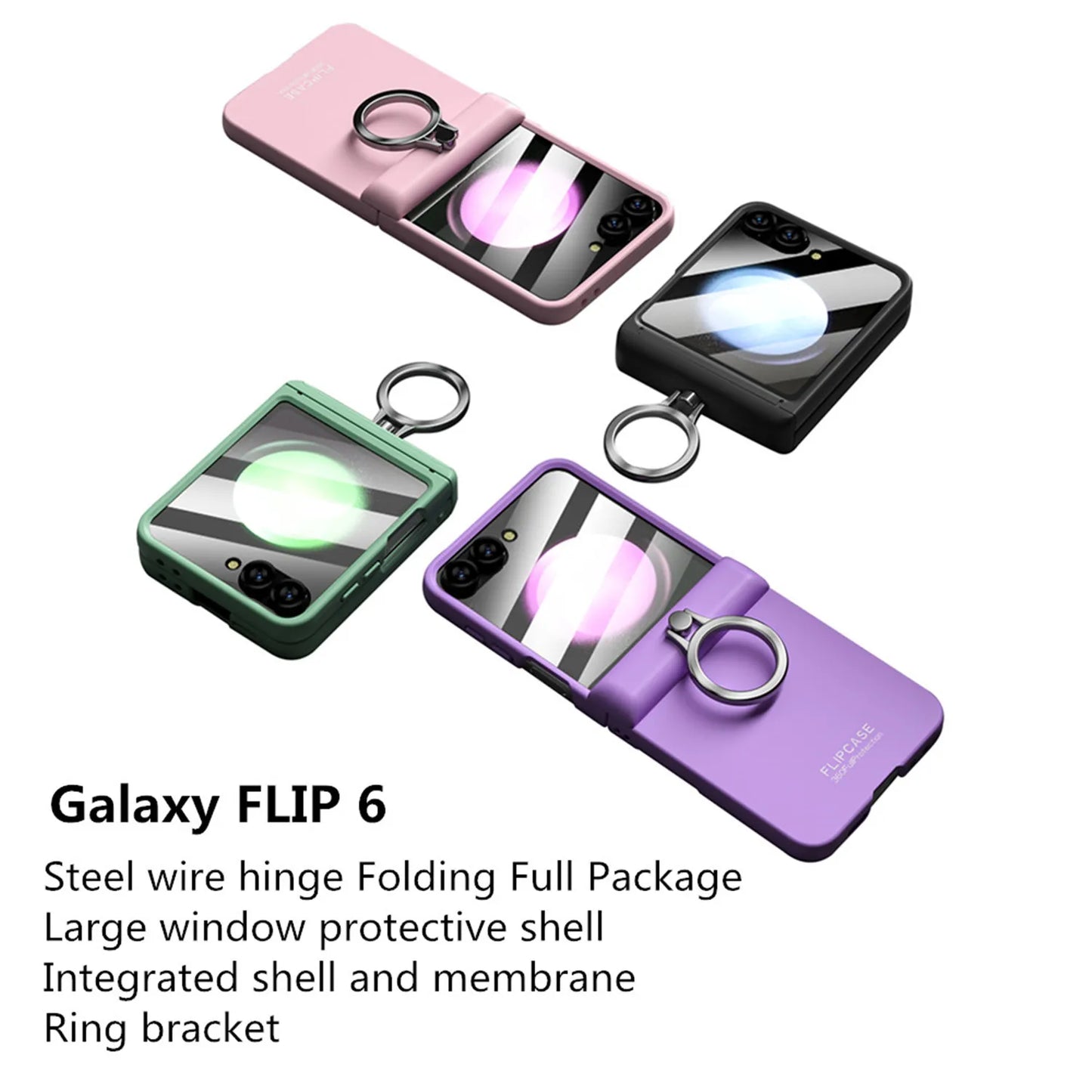 Shockproof Case with Stand For Samsung Galaxy Z Flip