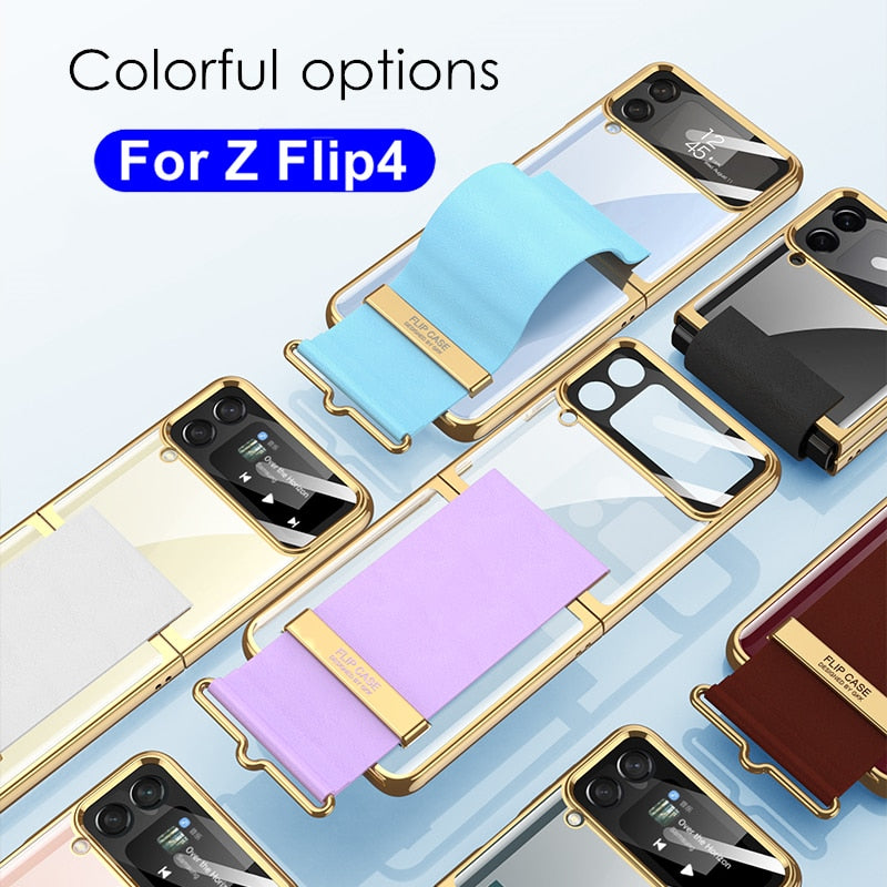 Wrist Strap Holder Case for Samsung Galaxy Z Flip