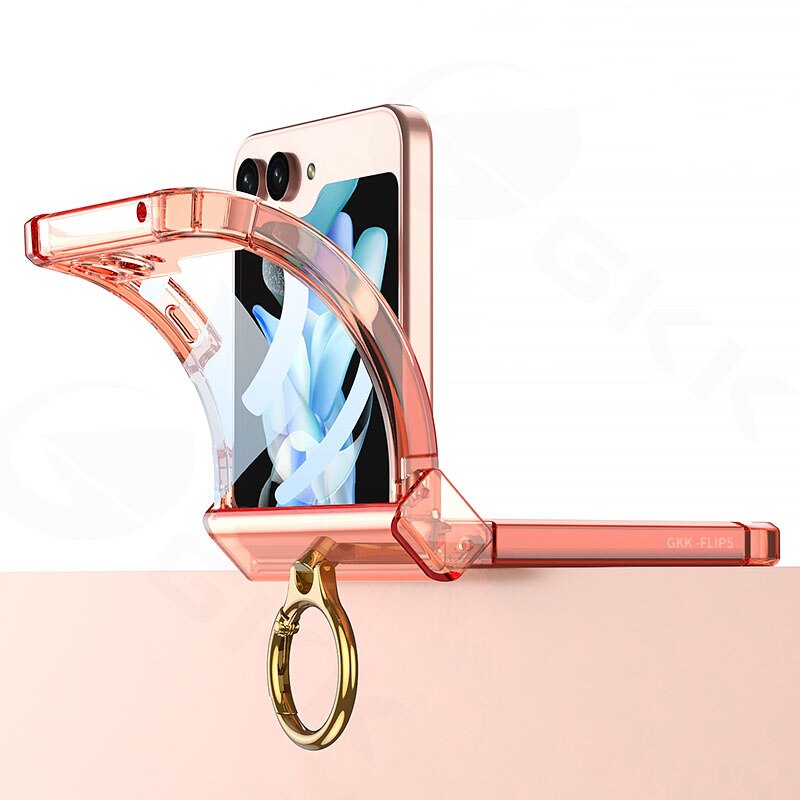 Luxury Hard Case With Ring for Samsung Galaxy Z Flip