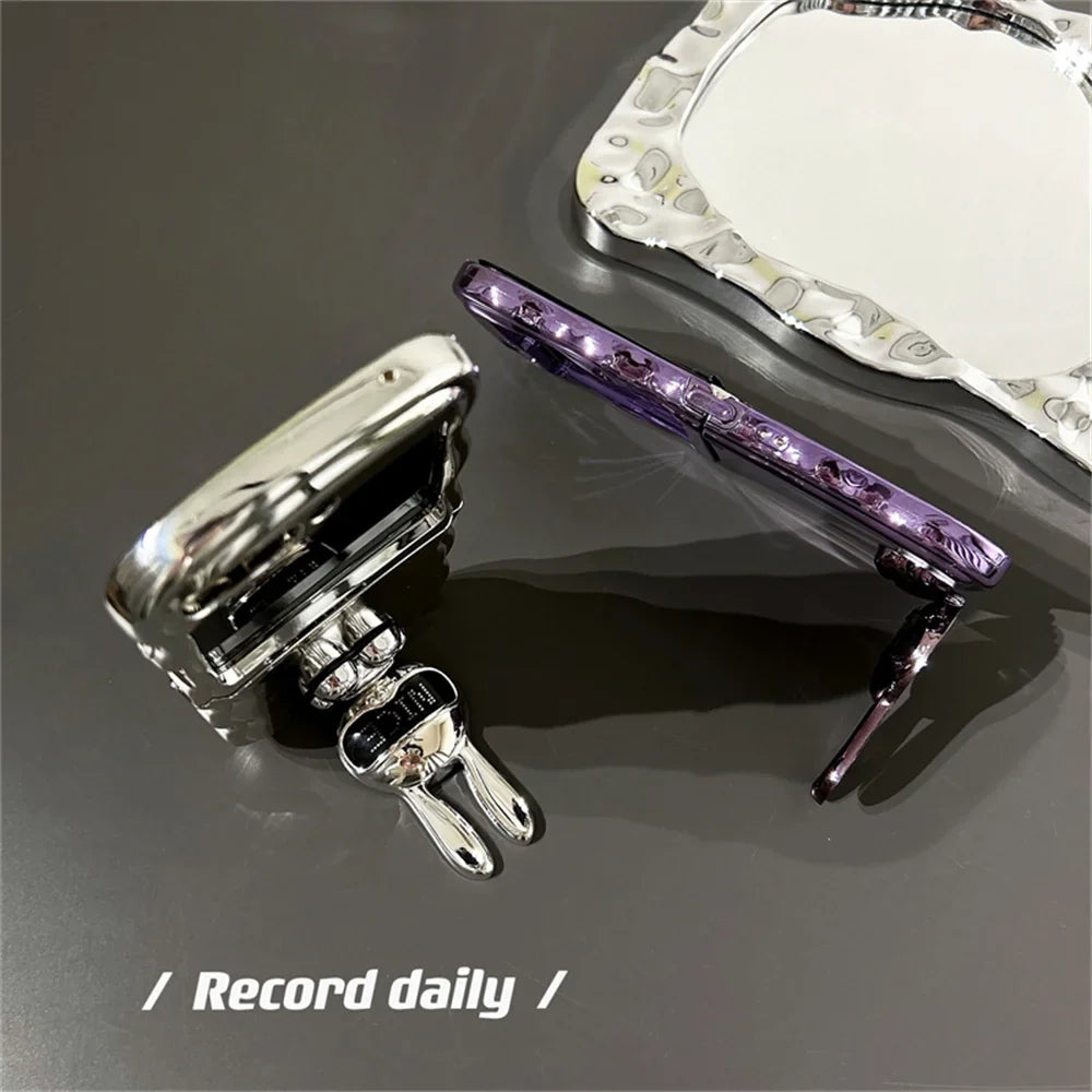 Rabbit Stand Wave Case for Samsung Galaxy Z Flip 7&6