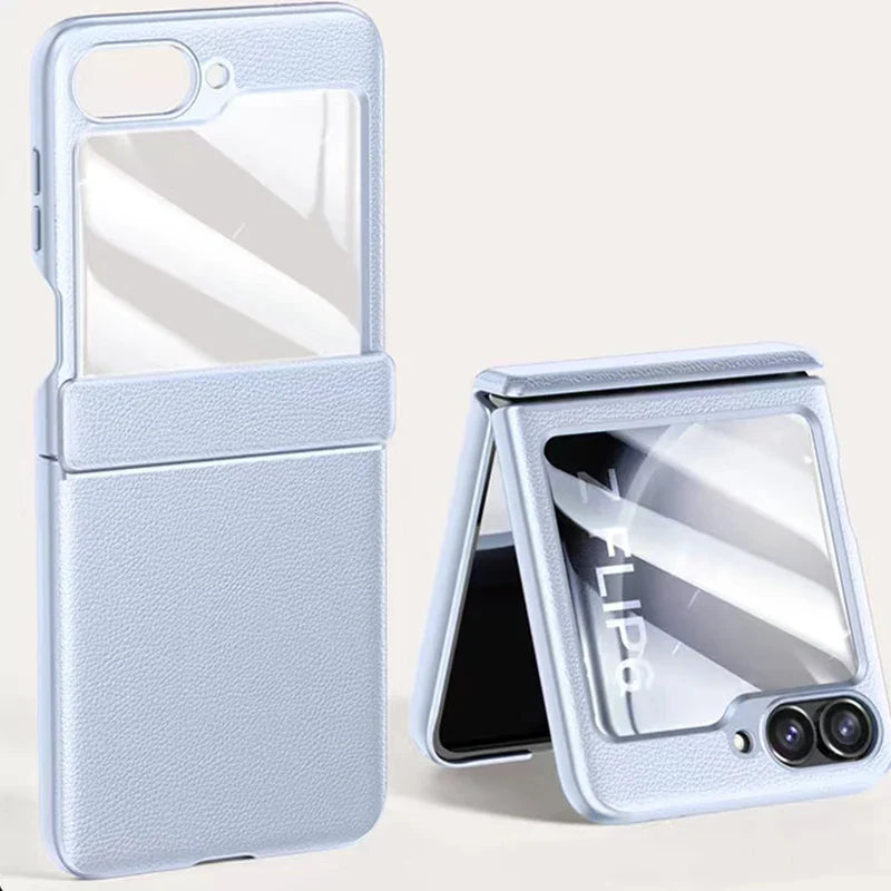 Shockproof Leather Case For Samsung Galaxy Z Flip Series