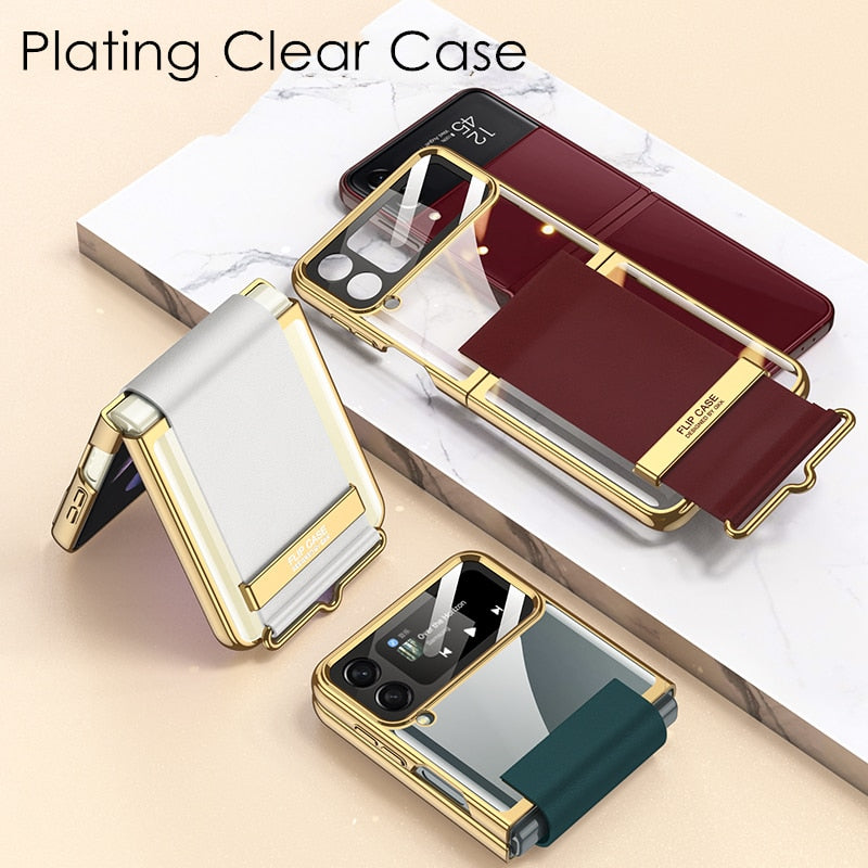 Wrist Strap Holder Case for Samsung Galaxy Z Flip