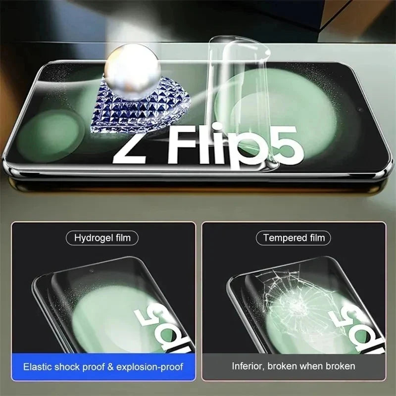 Screen Protector Glass for Samsung Galaxy Z Flip Series