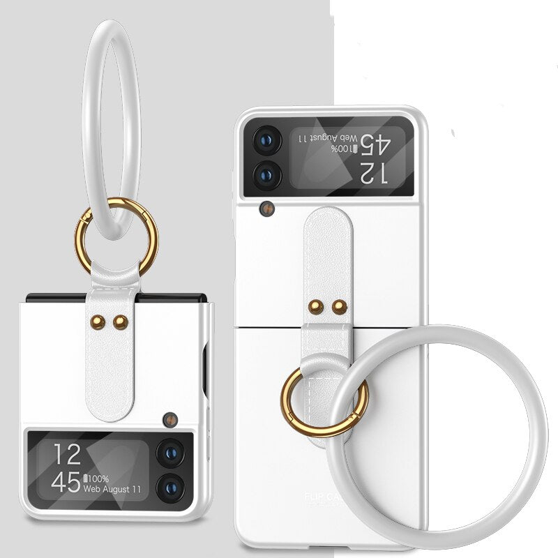 Fashion Hand Ring Bracelet Case For Samsung Galaxy Z Flip 4