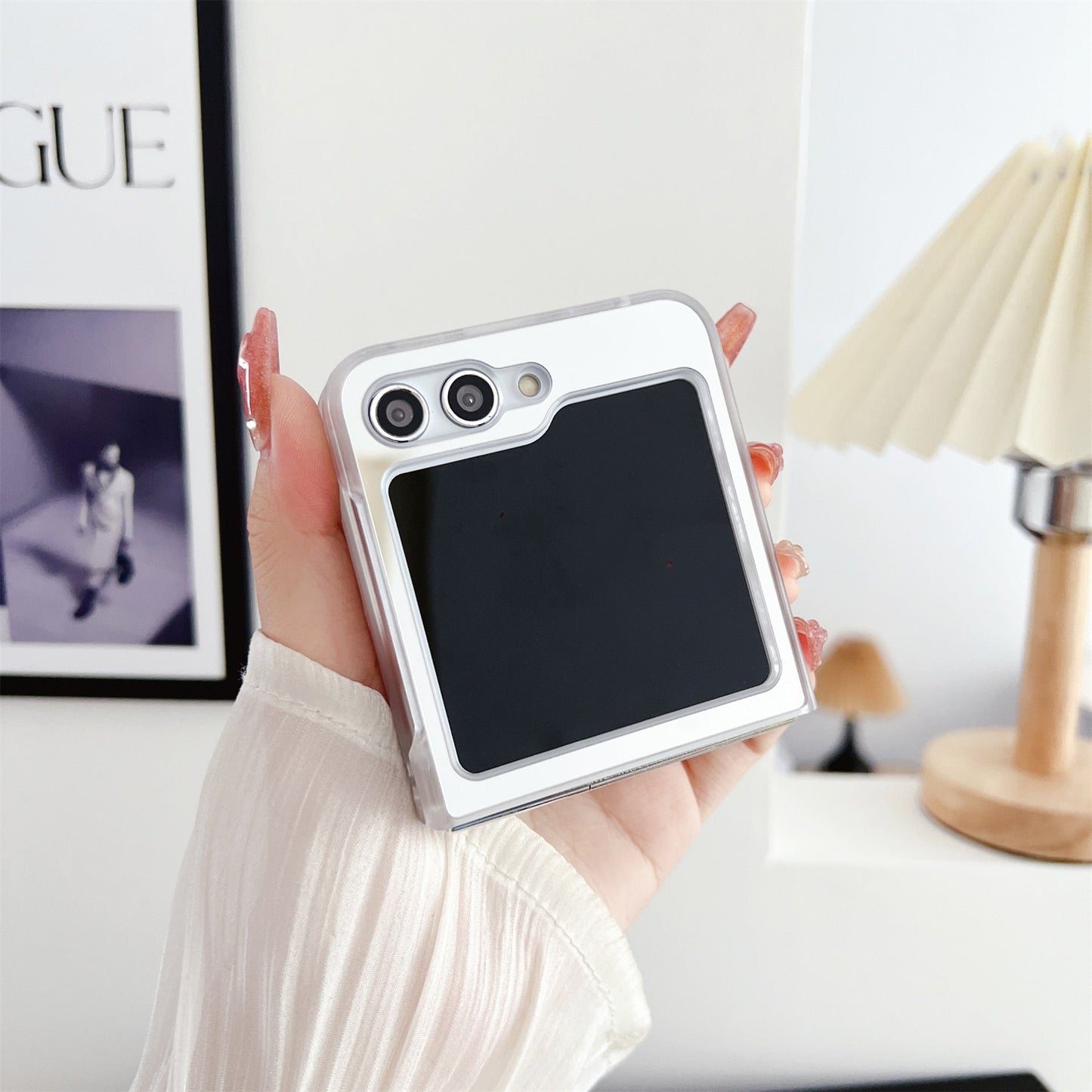 Luxury Shockproof Mirror Case for Samsung Galaxy Z Flip Series