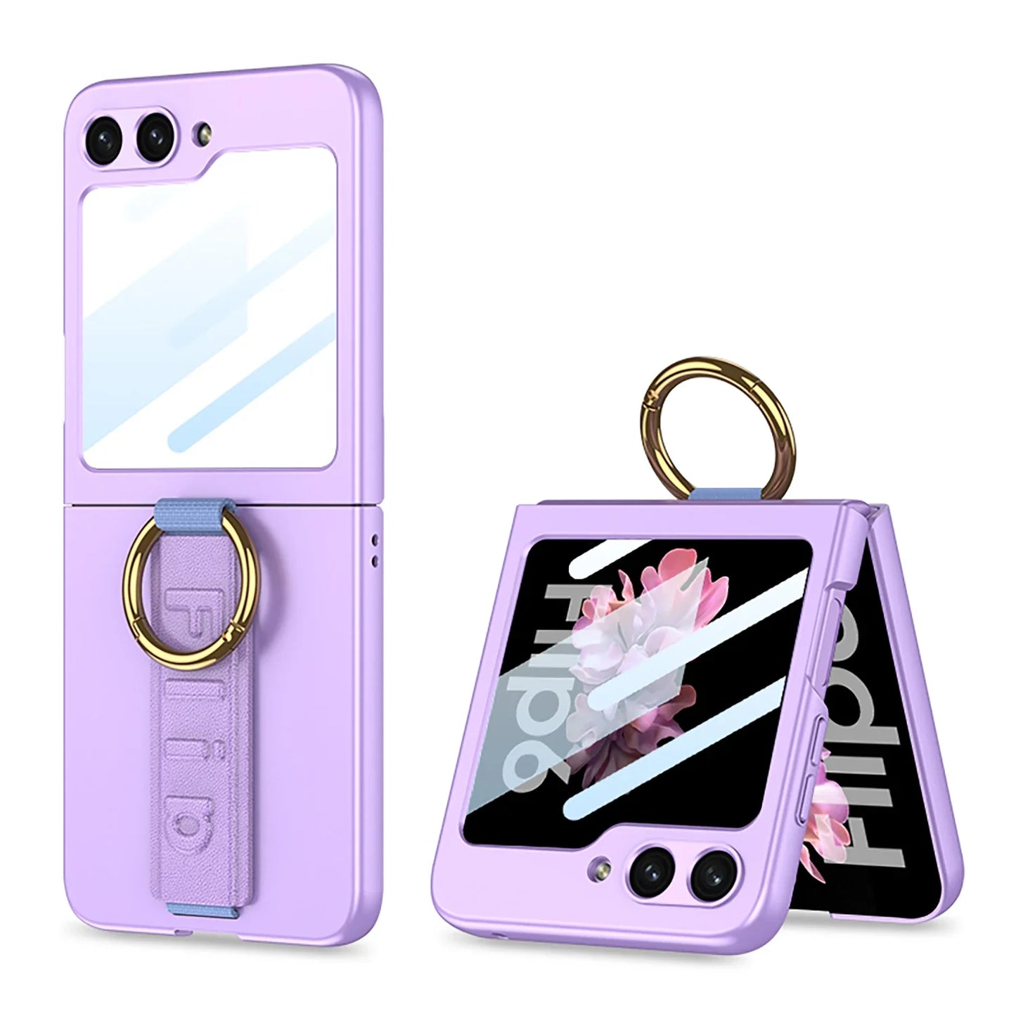 Ultra Thin Case with Strap for Samsung Galaxy Z Flip Series