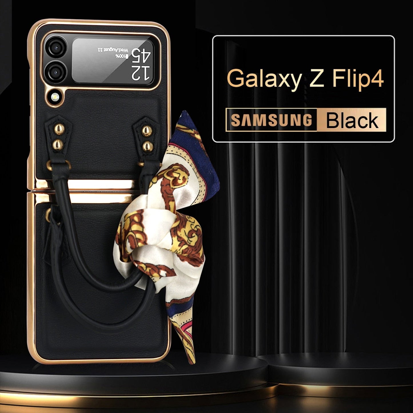 Luxury Leather Case For Samsung Galaxy Z Flip Series