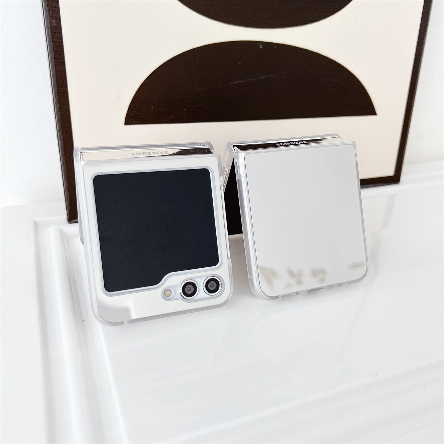 Luxury Shockproof Mirror Case for Samsung Galaxy Z Flip Series
