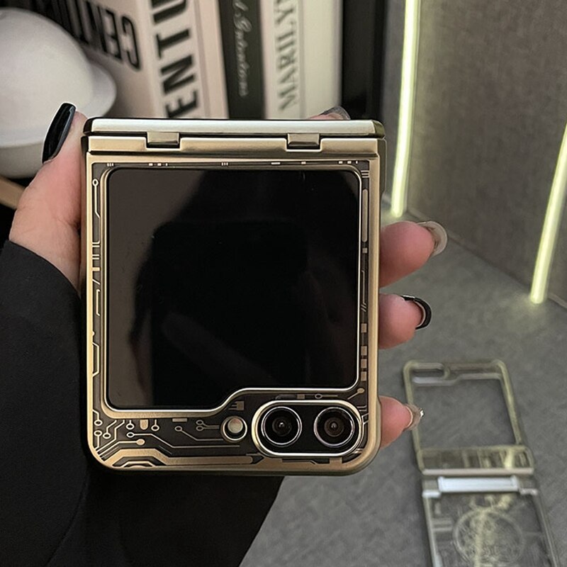 Circuit Pattern Case For Samsung Z Flip sERIES