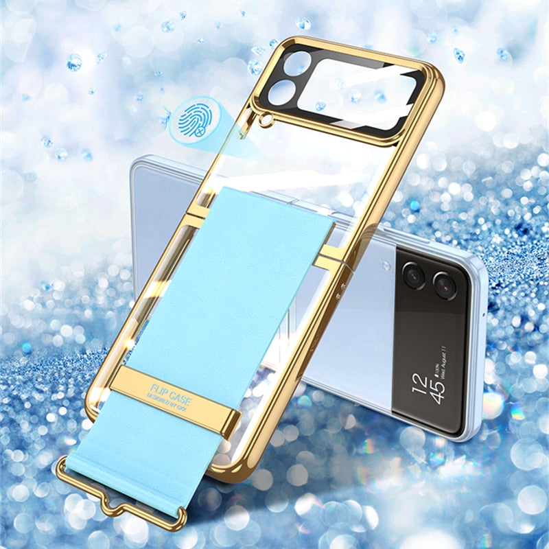 Wrist Strap Holder Case for Samsung Galaxy Z Flip