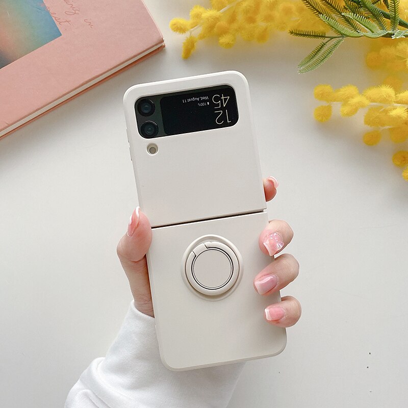 Case with Magnetic Ring Holder for Samsung Galaxy Z Flip Series