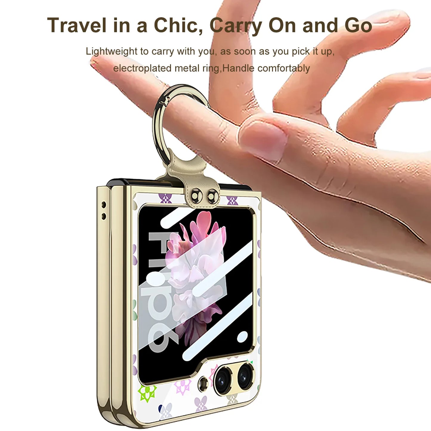 Luxury Color Case For Samsung Galaxy Z Flip