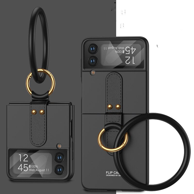 Fashion Hand Ring Bracelet Case For Samsung Galaxy Z Flip 4