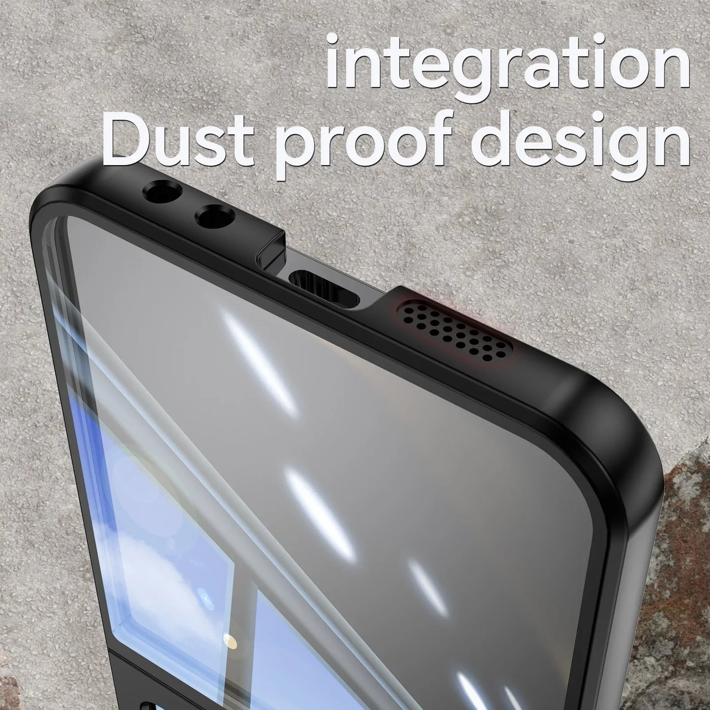 Shockproof Metal Case For Samsung Galaxy Z Flip Series