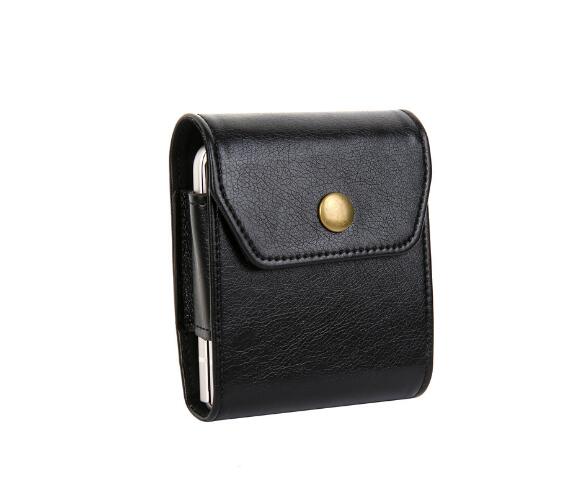 Leather Clip Holster Bag For Samsung Z Flip Series