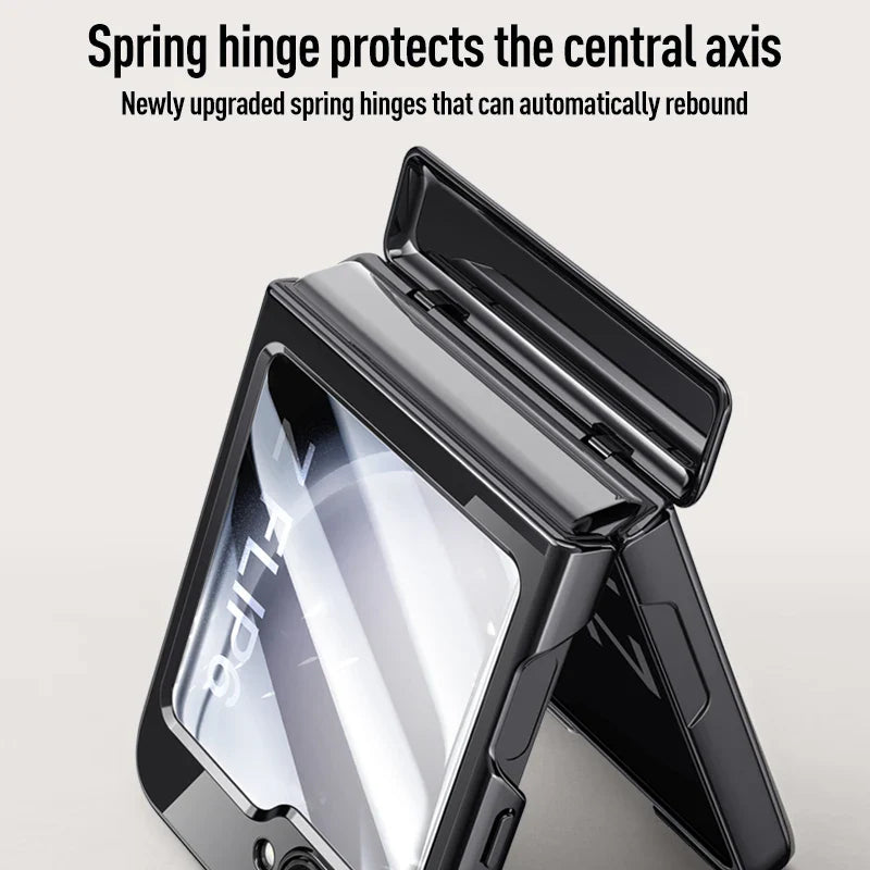 Transparent Electroplated Case for Samsung Galaxy Z Flip 7 & 6