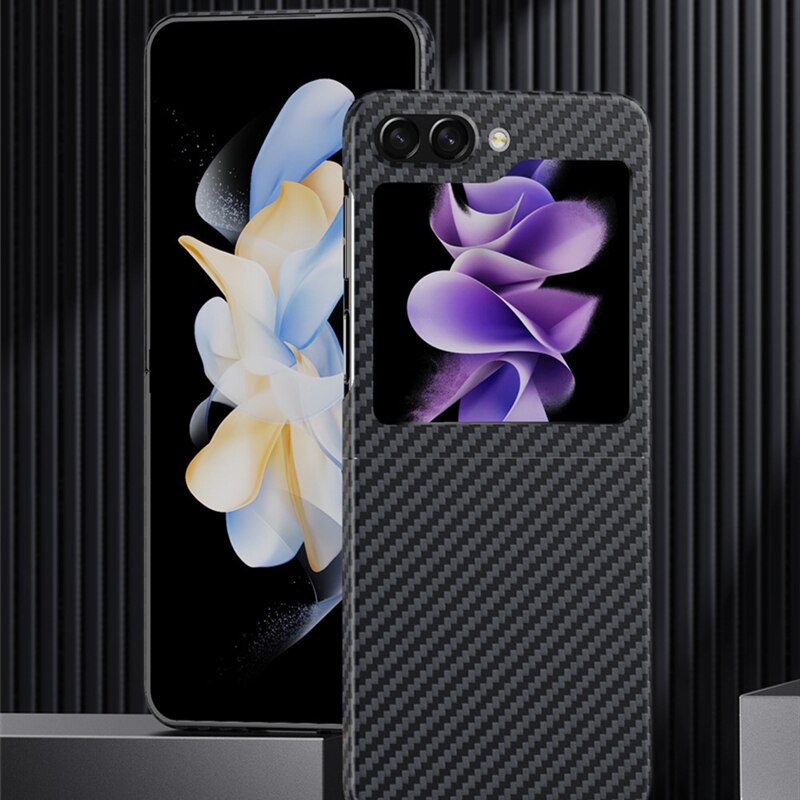 Ultra-thin Carbon Fiber Cover For Samsung Galaxy Z Flip