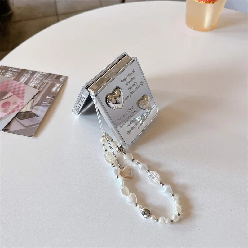 3D Cloud Love Heart Case for Samsung Galaxy Z Flip 7 & 6