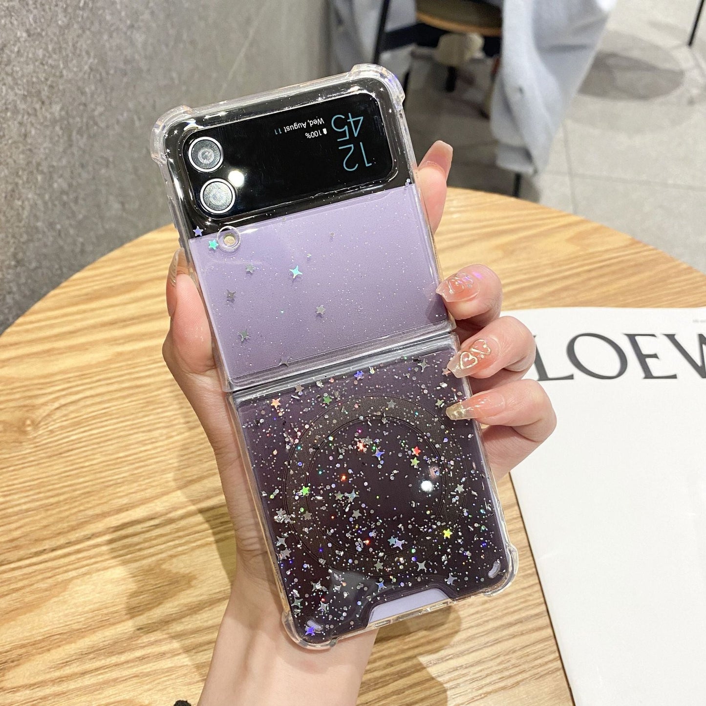 Luxury Magnetic Case For Samsung Galaxy Z Flip 4 3