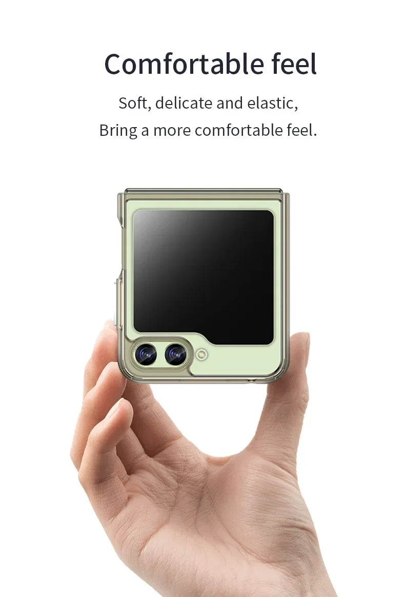 Transparent Shockproof Case For Samsung Galaxy Z Flip Series