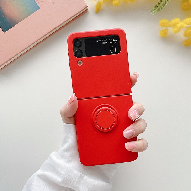 Case with Magnetic Ring Holder for Samsung Galaxy Z Flip Series