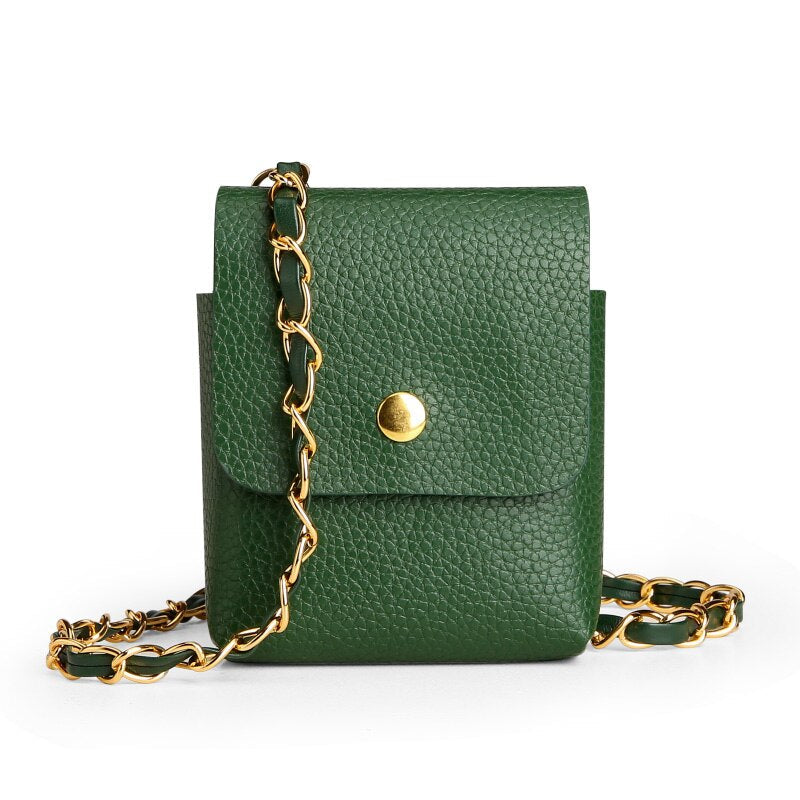 Crossbody Leather Mini Phone Bag For Samsung Galaxy Z Flip Series