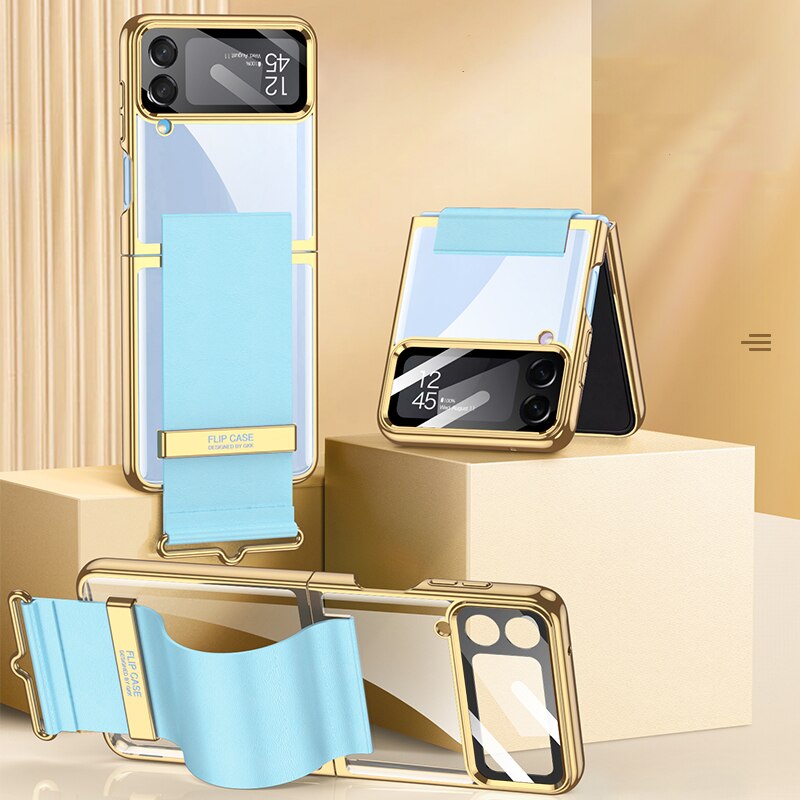 Wrist Strap Holder Case for Samsung Galaxy Z Flip