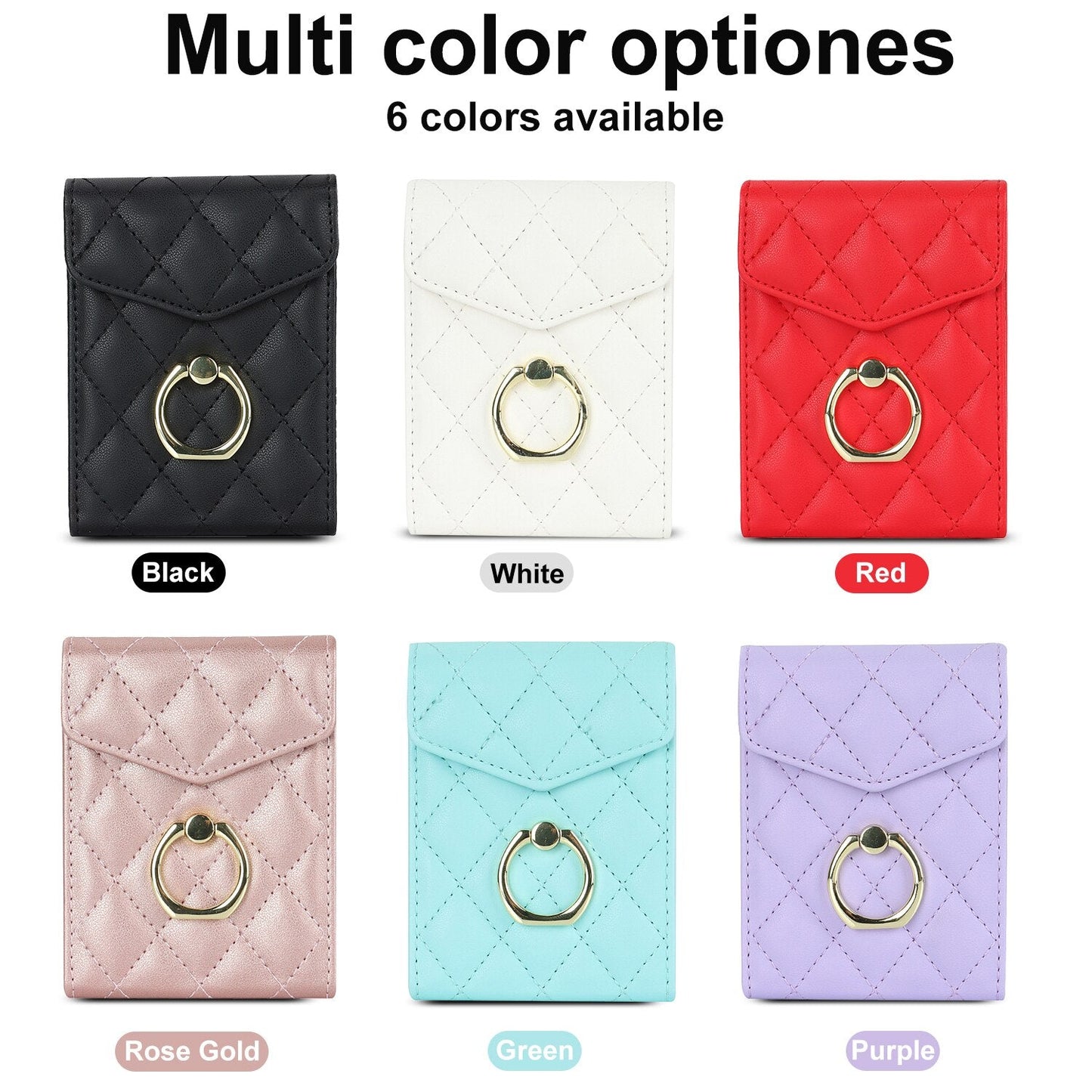 Luxury Wallet Leather Phone Case For Galaxy Z Flip Series
