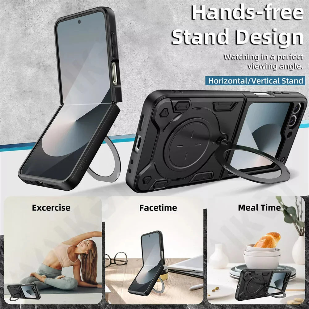 Shockproof Magnetic Case For Samsung Galaxy Z Flip