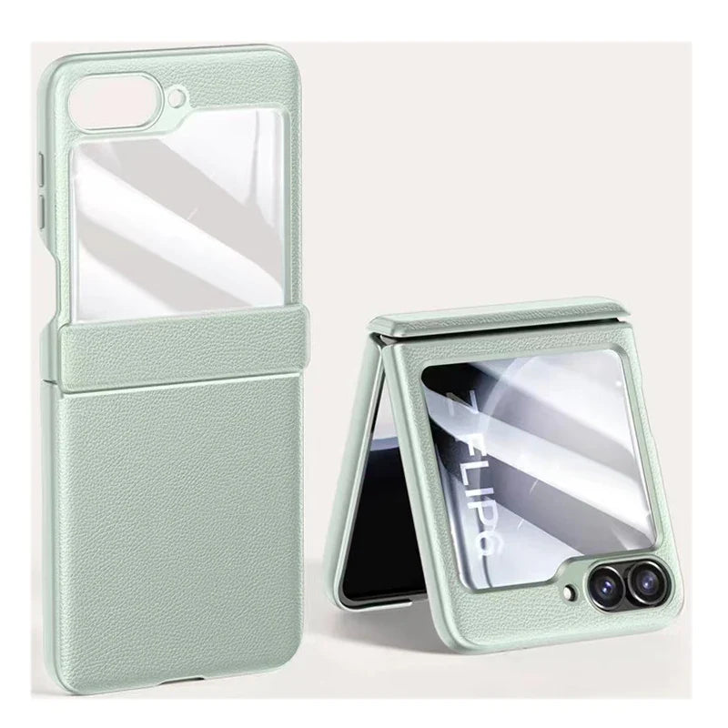 Shockproof Leather Case For Samsung Galaxy Z Flip Series