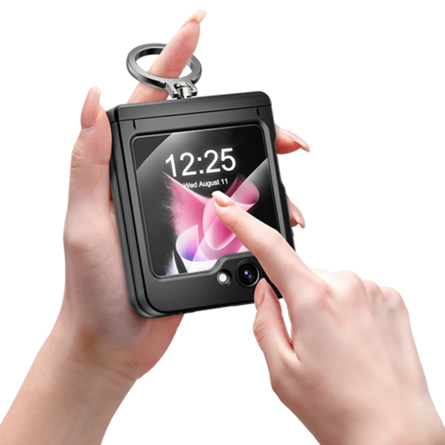 Magnetic Wireless Charging Case with Bracket For Samsung Galaxy Z Flip Series