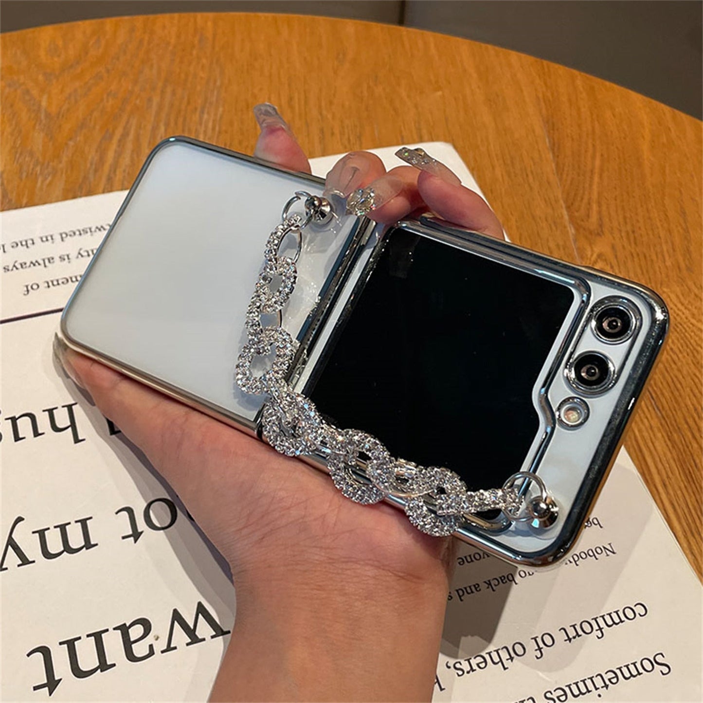 Luxury Rhinestones Case for Galaxy Z Flip Series