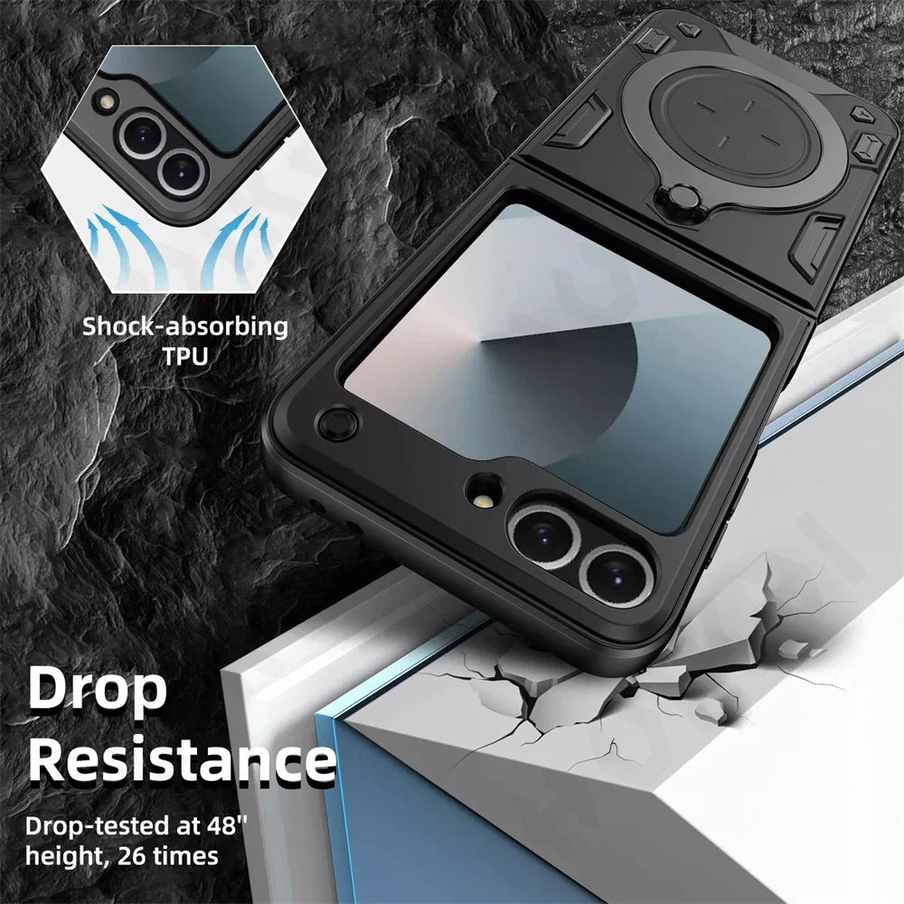 Shockproof Magnetic Case For Samsung Galaxy Z Flip