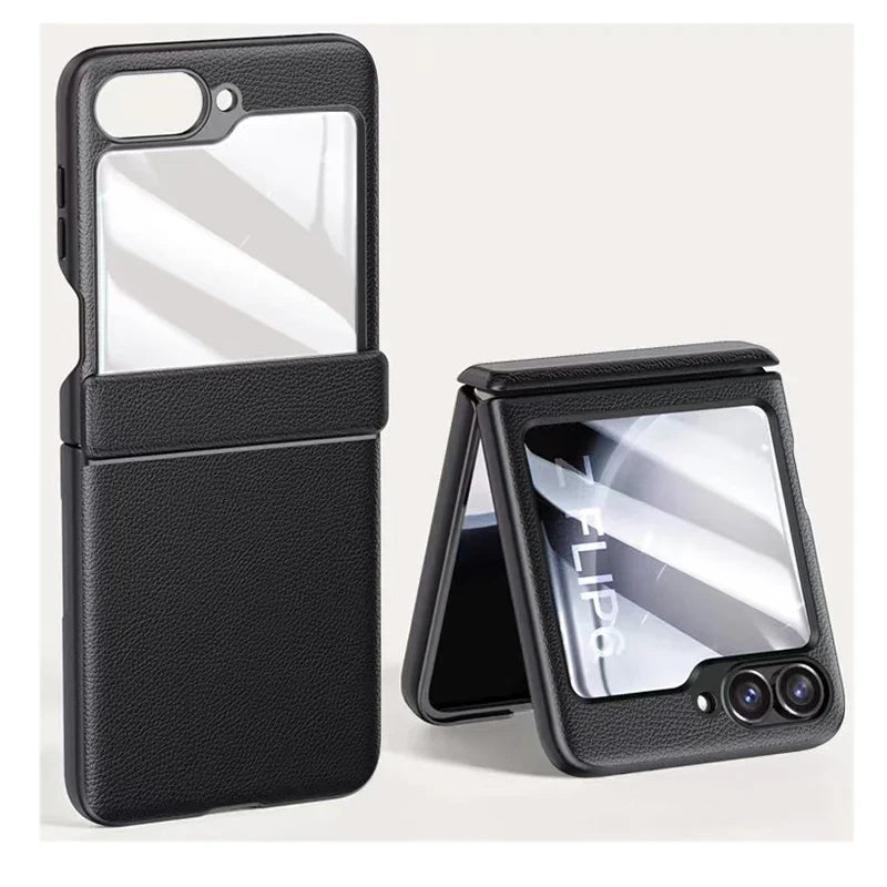Shockproof Leather Case For Samsung Galaxy Z Flip Series