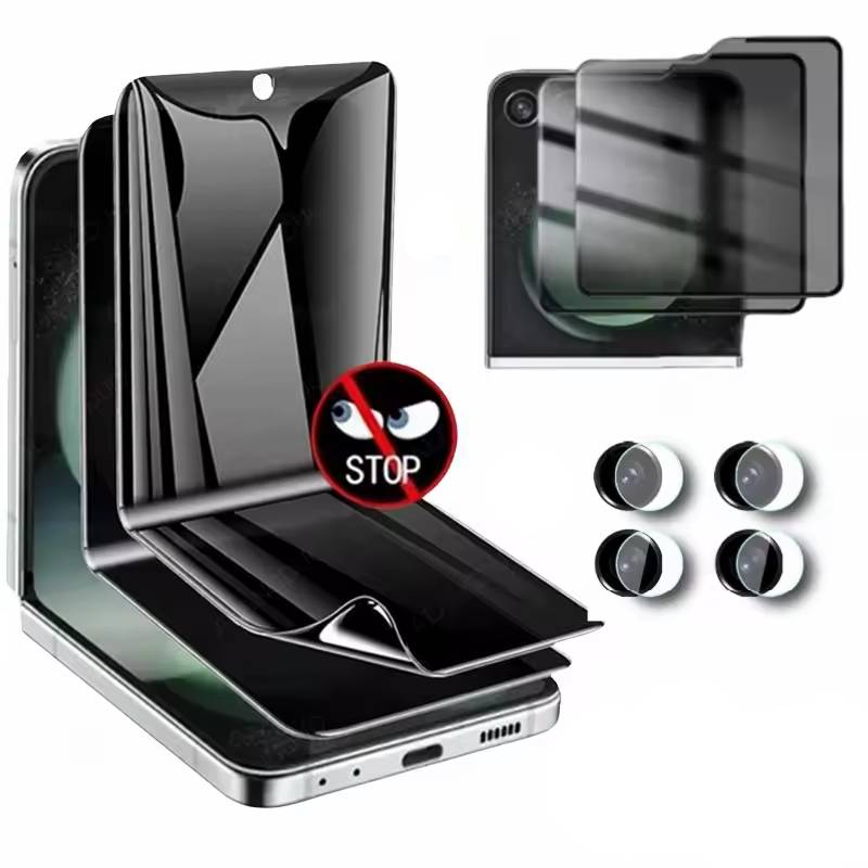 Privacy Screen & Lens Protectors For Galaxy Z Flip