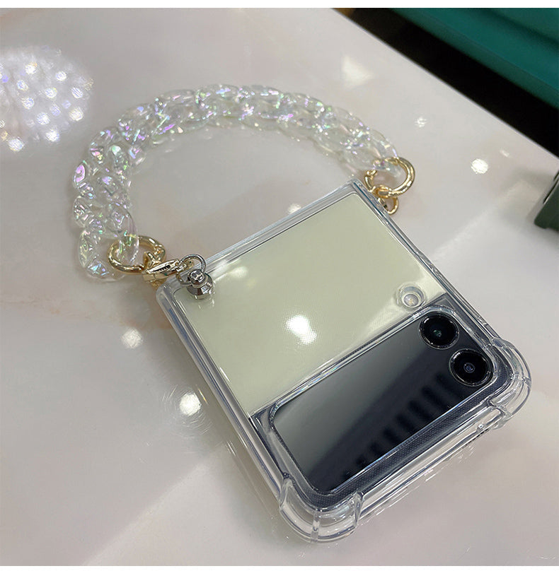 Bracelet Hand Chain case For Samsung Galaxy Z Flip Series